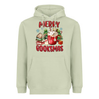 Matcha merry booksmas Heavyweight Hoodie - MaliasSmallBusiness