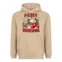 Mushroom merry booksmas Heavyweight Hoodie - MaliasSmallBusiness