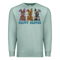Seafoam easter western bunnys happy easter Premium Sweatshirt - RanaPortraitStore