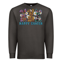 Smoke easter western bunnys happy easter Premium Sweatshirt - RanaPortraitStore