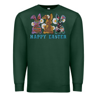 Sports Green easter western bunnys happy easter Premium Sweatshirt - RanaPortraitStore