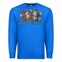 True Royal easter western bunnys happy easter Premium Sweatshirt - RanaPortraitStore