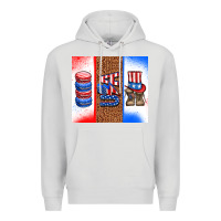 Dove Grey usa macaroon and boots Premium Hoodie - AdoDesignShop