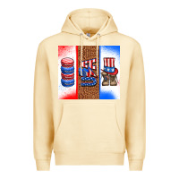 Pina Colada usa macaroon and boots Premium Hoodie - AdoDesignShop