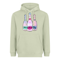 Matcha pop clink fizz champagne bubbly Heavyweight Hoodie - MaliasSmallBusiness