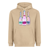 Mushroom pop clink fizz champagne bubbly Heavyweight Hoodie - MaliasSmallBusiness