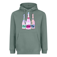 Sage pop clink fizz champagne bubbly Heavyweight Hoodie - MaliasSmallBusiness