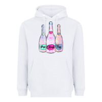 White pop clink fizz champagne bubbly Heavyweight Hoodie - MaliasSmallBusiness