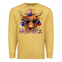 Moorica With Cow Billie Wilder Premium Sweatshirt | Teevron