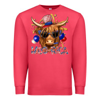 Cardinal moorica with cow billie wilder Premium Sweatshirt - texasbilliewilder