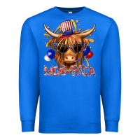 True Royal moorica with cow billie wilder Premium Sweatshirt - texasbilliewilder