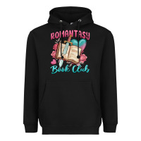 Black romantasy book club Heavyweight Hoodie - MaliasSmallBusiness