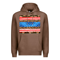 Chestnut usa camouflage american flag Premium Hoodie - AdoDesignShop