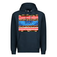 Navy usa camouflage american flag Premium Hoodie - AdoDesignShop