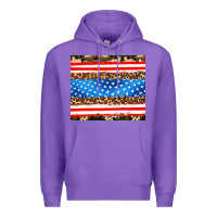 Purple usa camouflage american flag Premium Hoodie - AdoDesignShop