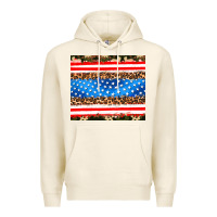 Tofu usa camouflage american flag Premium Hoodie - AdoDesignShop
