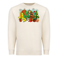 Sandshell christmas trees with softball Premium Sweatshirt - Zillion Design Studio