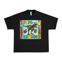 Black papa saurus Urban Heavy Tee - Artiststas