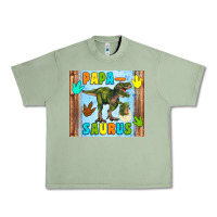 Oil Green papa saurus Urban Heavy Tee - Artiststas
