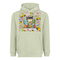 Matcha school bus driver Heavyweight Hoodie - MaliasSmallBusiness