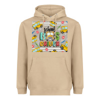 Mushroom school bus driver Heavyweight Hoodie - MaliasSmallBusiness
