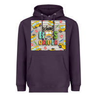 Plum school bus driver Heavyweight Hoodie - MaliasSmallBusiness