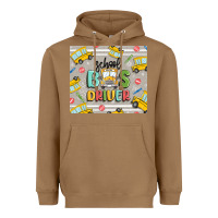 Toasted Coconut school bus driver Heavyweight Hoodie - MaliasSmallBusiness