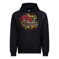 Black stay sweet wood slice ornament Urban Hoodie - JahusDesignShop