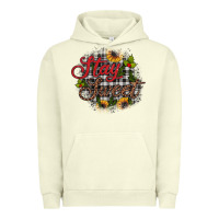 Pigment Pistachio stay sweet wood slice ornament Urban Hoodie - JahusDesignShop