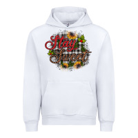 White stay sweet wood slice ornament Urban Hoodie - JahusDesignShop