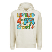 Oatmeal Heather leveled 4th grade Premium Hoodie - JahusDesignShop