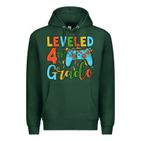 Sports Green leveled 4th grade Premium Hoodie - JahusDesignShop