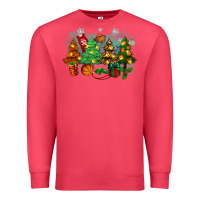 Cardinal christmas trees with basketball Premium Sweatshirt - Zillion Design Studio