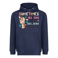 Navy sometimes all you need is a different point of  vi Heavyweight Hoodie - MaliasSmallBusiness