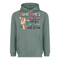 Sage sometimes all you need is a different point of  vi Heavyweight Hoodie - MaliasSmallBusiness