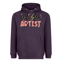 Plum spray tan artist Heavyweight Hoodie - MaliasSmallBusiness
