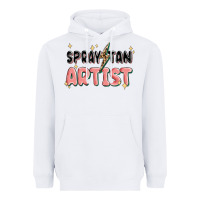 White spray tan artist Heavyweight Hoodie - MaliasSmallBusiness