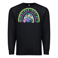 Black easter rainbow Premium Sweatshirt - RanaPortraitStore
