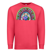 Cardinal easter rainbow Premium Sweatshirt - RanaPortraitStore