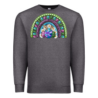 Charcoal Heather easter rainbow Premium Sweatshirt - RanaPortraitStore