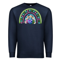 Navy easter rainbow Premium Sweatshirt - RanaPortraitStore