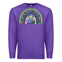 Purple easter rainbow Premium Sweatshirt - RanaPortraitStore