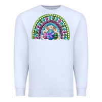 White easter rainbow Premium Sweatshirt - RanaPortraitStore