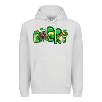 Dove Grey lucky st patrick s day Premium Hoodie - Artiststas