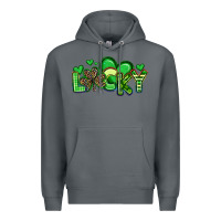 Rock lucky st patrick s day Premium Hoodie - Artiststas