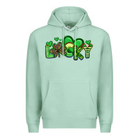 Seafoam lucky st patrick s day Premium Hoodie - Artiststas