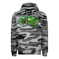 Slate Camo lucky st patrick s day Premium Hoodie - Artiststas
