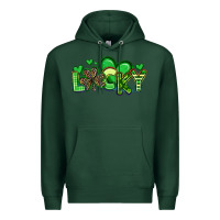 Sports Green lucky st patrick s day Premium Hoodie - Artiststas