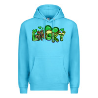 Ocean Blue lucky st patrick s day Premium Hoodie - Artiststas
