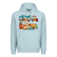 Blue Mist just a girl who loves fall Premium Hoodie - AdoDesignShop